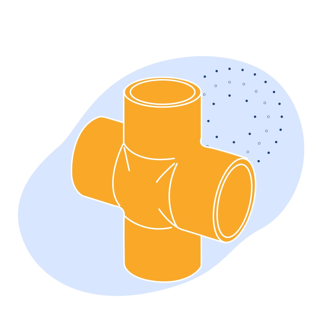 Крестовина стальная переходная 25 мм 13Х11Н2В2МФ ГОСТ 13968-74