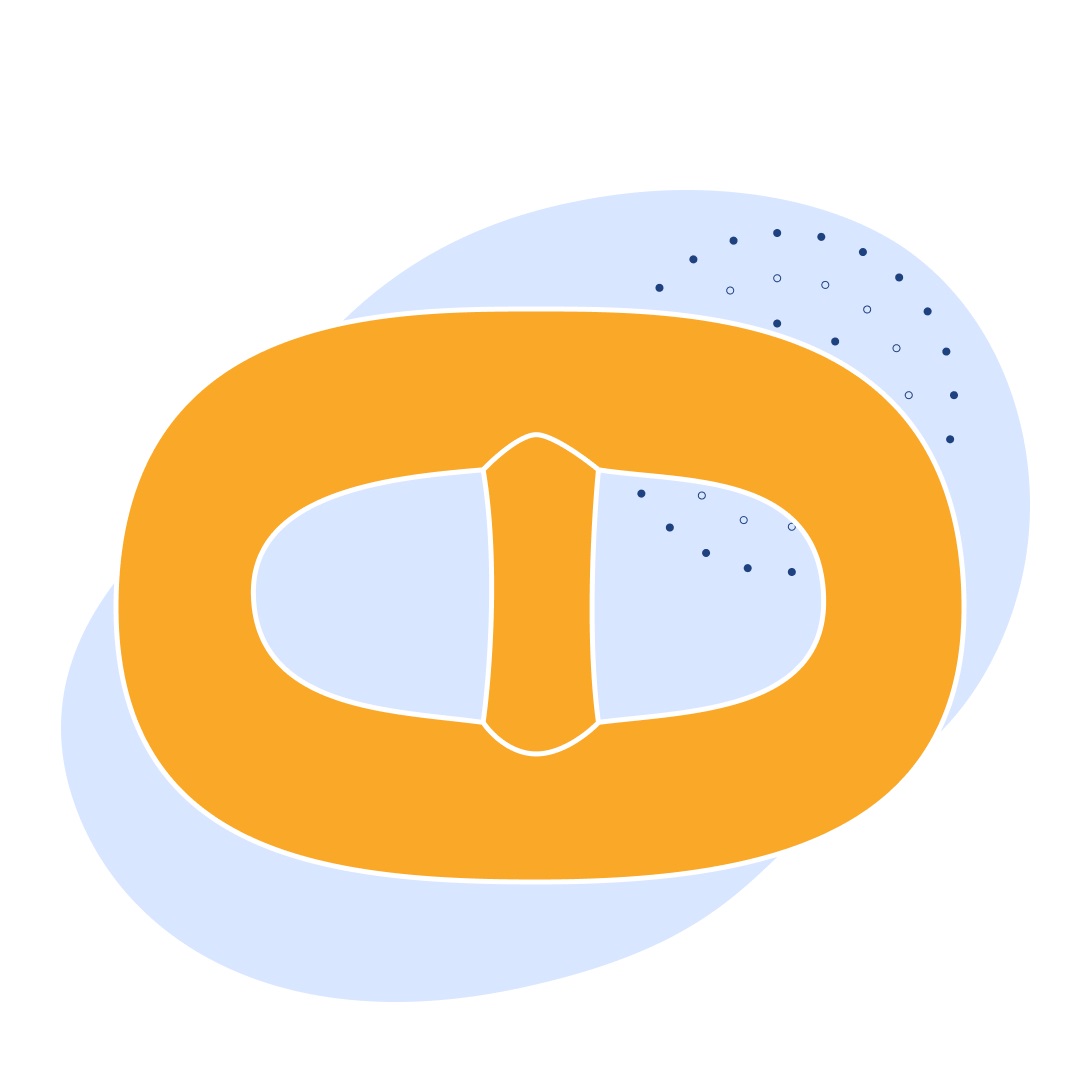 Якорное звено увеличенное с распоркой ГОСТ 228-79 52x312x208x187 мм