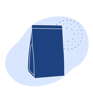 Активированный уголь кокосовый фракция 8х30 (пакеты по 1 кг) ТУ 20.59.54-012-72651045-2018