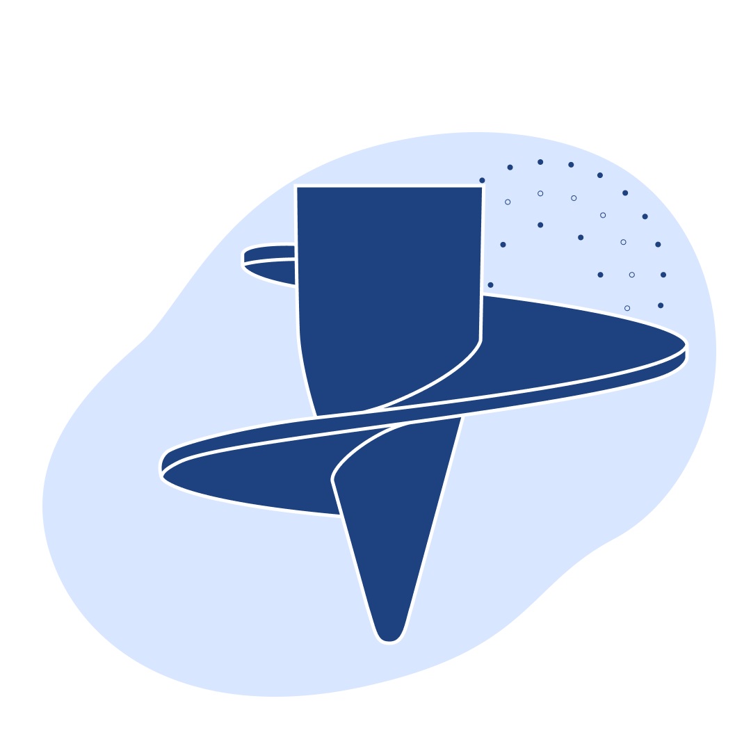 Наконечник для винтовой сваи 73 мм